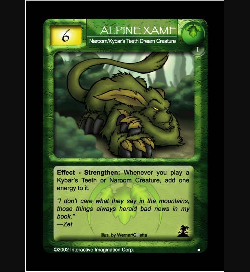 Alpine Xamf - Naroom - Foil